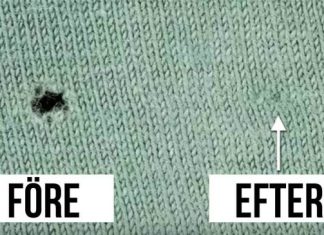 Hål i favorittröjan? Här är ett husmorstipset som fixar den – utan att du behöver nål och tråd